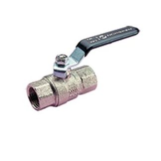 Valvola a sfera di processo in Ottone nichelato Norgren, 2poll