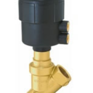 Valvola di processo ad azionamento pneumatico Buschjost, con sede angolare, Normalmente chiuso, 5 bar max