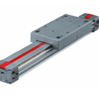 Attuatore senza stelo Norgren, serie Lintra, Doppio effetto, foro da 63mm, corsa 400mm, 8 bar max