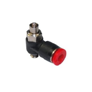 Regolatore di flusso Norgren serie Pneutic C., ingresso tubo 6mm, uscita tubo 6mm