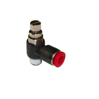 Regolatore di flusso Norgren serie Pneutic C., ingresso tubo 6mm, uscita tubo 6mm