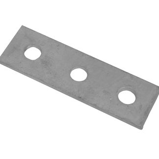 Staffa Rettangolare in Acciaio inossidabile RS PRO, 3 fori, dimensioni 40 x 126mm