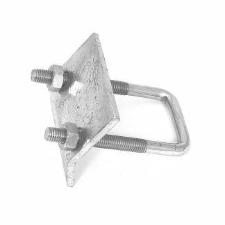 Morsetto a barra in Acciaio RS PRO, dimensione profilato adatta 21 x 41mm