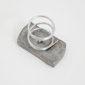 Dado per profilato in Acciaio RS PRO, filettatura M10, base dado 35 x 19mm