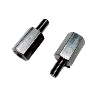 Distanziale filettato Esagonale Maschio/Femmina, in Acciaio inox Liscio, L. 51mm, M3 x M3