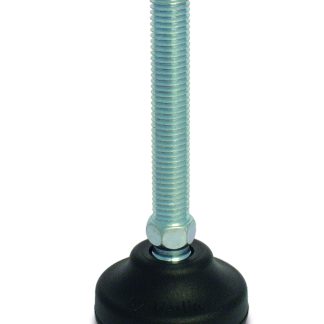 Piedino regolabile RS PRO in Acciaio dolce, Ø 50mm, M12 x 150mm, 1100kg