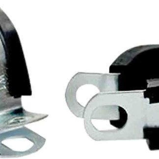 Fermaglio a P in Acciaio RS PRO, Ø interno 14mm, Ø foro 6.6mm