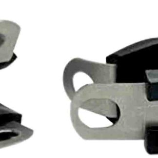 Fermaglio a P in Acciaio inox RS PRO, Ø interno 13mm, Ø foro 6.6mm