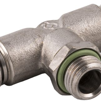 Giunto ad attacco rapido RS PRO serie 70216, Filettato, tubo 1/4 in Maschio, in Ottone nichelato