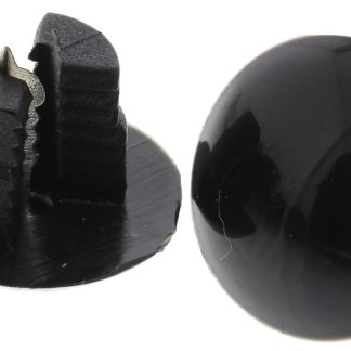 Rivetto A scatto RS PRO in Nylon, col. Nero, Ø 7mm, L. 5.6mm