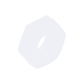 Dado esagonale M2.5 RS PRO, in Nylon