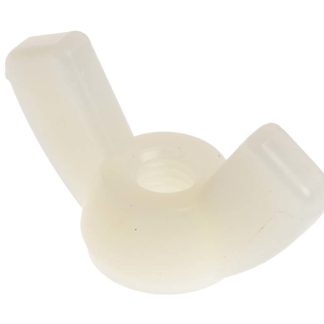 Dado con alette RS PRO in Nylon Liscio, filettatura M4, alette da 22.8mm