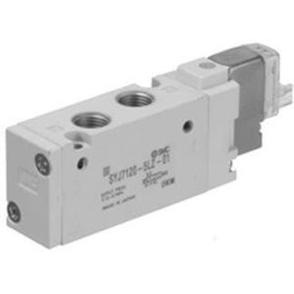 Elettrovalvola a Solenoide SMC, G 1/8, funzione 2, azionamento Solenoide