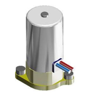 Elettrovalvola NC SMC, 2 porte , 24 V c.c.