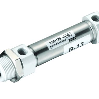 Cilindro conforme allo standard ISO RS PRO IAC, Doppio effetto, foro da 25mm, corsa 100mm