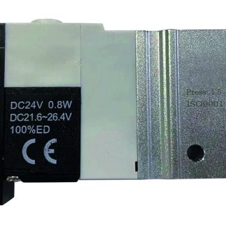 Elettrovalvole per pneumatica RS PRO, Metrico M5, funzione 5/2, azionamento Solenoide/Molla
