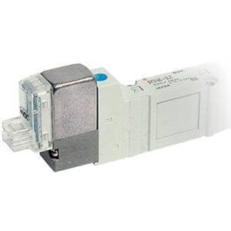 Elettrovalvola a Solenoide SMC, Raccordo one-touch 6 mm, funzione 1, azionamento Solenoide/Pilota