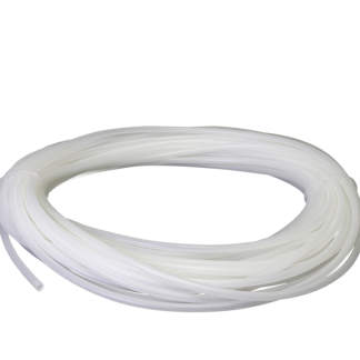 Tubo flessibile Bianco RS PRO in Gomma siliconica, Ø int. 8mm, L. 25m