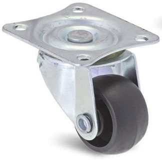 Ruota per carrelli orientabile Guitel Hervieu in PP, Ø 25mm, 12kg