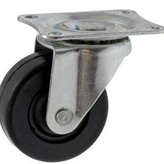 Ruota per carrelli orientabile Guitel Hervieu in Gomma, Ø 65mm, 35kg