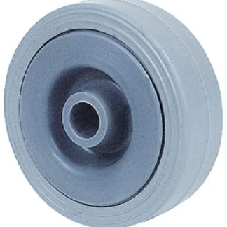 Ruota carrello Guitel Hervieu, tipo Rigido, in Gomma termoplastica, Ø 42mm, carico 30kg