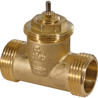 Valvola motorizzata in Ottone nichelato SAUTER REGULATION, 16 bar max, 2 porte, compatibile con tubo da DN20