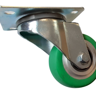 Ruota per carrelli orientabile Guitel Hervieu in Poliuretano, Ø 80mm, 180kg