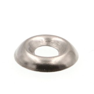 Rondella svasata RS PRO, in Acciaio Nichelato, per vite/bullone 1/4poll, Ø esterno 0.305poll
