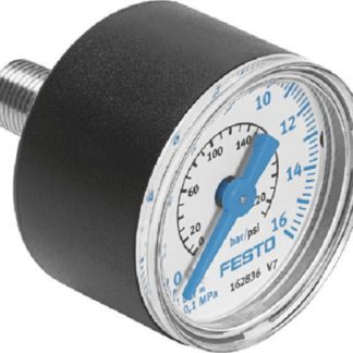 Manometro Festo, 0bar → 16bar max, G 1/8, Ø est. 40mm