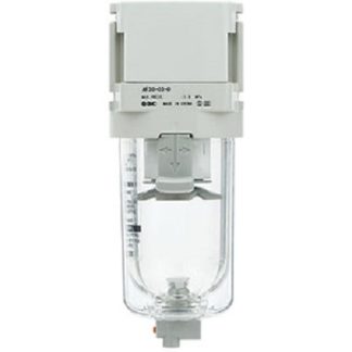 Filtro pneumatico SMC AF40-F06D-D, filtrazione 5μm, portata max 6000L/min, attacco G 3/4, scarico Auto