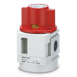 Valvola pneumatica a controllo manuale SMC, Pressure Relief, con Selettore a rotazione, G 1/4