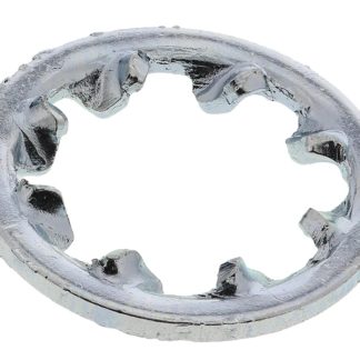 Rondella antivibrazione e di bloccaggio RS PRO, in Acciaio Zincato lucido, per vite/bullone M6, Ø esterno 11.0mm