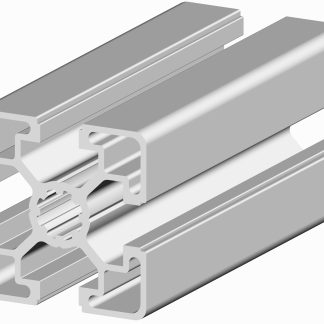 Profilo struttura RS PRO in Alluminio, Anodizzato, 45 x 45 mm x 3m