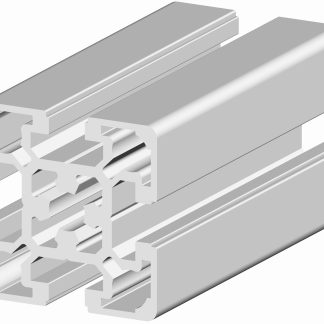 Profilo struttura RS PRO in Alluminio, Anodizzato, 50 x 50 mm x 2m