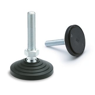 Piedino regolabile Elesa, Ø 60mm, M12 x 131mm, 1400daN