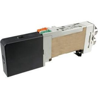 Elettrovalvole per pneumatica SMC, Raccordo "one-touch" 8 mm, funzione Negative Common, azionamento Solenoide, 24V cc