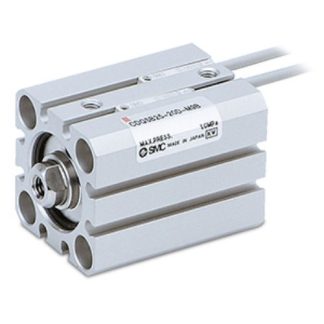 Cilindro pneumatico compatto SMC CQS Cylinder Series CQS, Doppio effetto, foro da 12mm, corsa 100mm