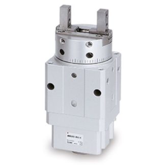 Pinza pneumatica, SMC MRHQ10D-180S-N, serie MRHQ, 2 dita, Doppio effetto, 7 bar max, presa parallela