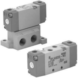 Elettrovalvole per pneumatica SMC, G 1/8, funzione 3 Port/Air Operated Valve, azionamento Solenoide