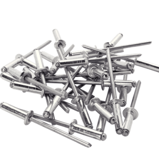Rivetto Set di rivetti Rapid Agrafage in Alluminio, Ø 4mm, L. 8mm