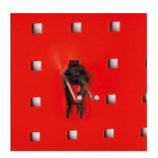 Gancio SAM in Acciaio, lunghezza 30mm, Nero