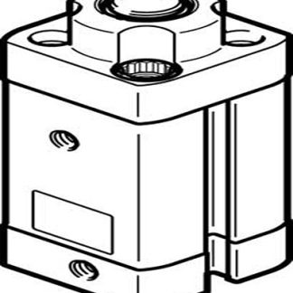 Attuatore a pinza, Festo DFSP-16-10-DS-PA, serie DFSP, foro da 16mm, corsa 10mm, 10 bar max