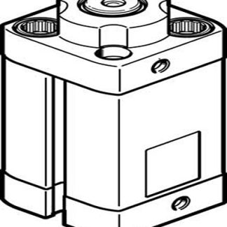 Attuatore a pinza, Festo DFSP-20-15-DF-PA, serie DFSP, foro da 20mm, corsa 15mm, 10 bar max