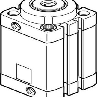 Attuatore a pinza, Festo DFSP-40-30-DF-PA, serie DFSP, foro da 40mm, corsa 30mm, 10 bar max