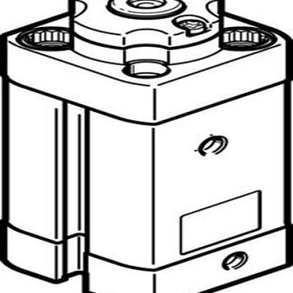 Attuatore a pinza, Festo DFSP-Q-16-15-DF-PA, serie DFSP, foro da 16mm, corsa 15mm, 10 bar max