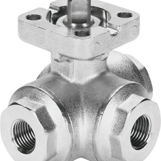 Attuatore valvola Pneumatico Festo F03, F04 A doppio effetto, 3 porte 13Nm 63bar