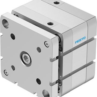 Cilindro pneumatico compatto Festo ADNGF 554286, Doppio effetto, foro da 100mm, corsa 10mm