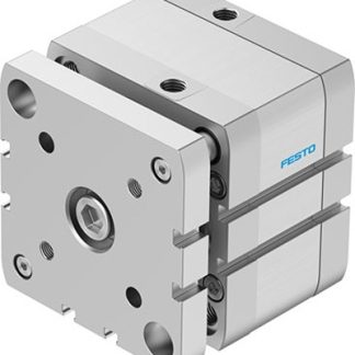 Cilindro pneumatico compatto Festo ADNGF 574059, Doppio effetto, foro da 80mm, corsa 15mm