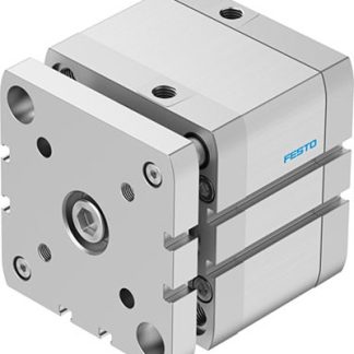 Cilindro pneumatico compatto Festo ADNGF 574061, Doppio effetto, foro da 80mm, corsa 25mm