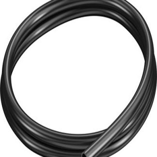 Tubo in plastica Nero Circolare x 7mm ID x 10mm OD x 3mm